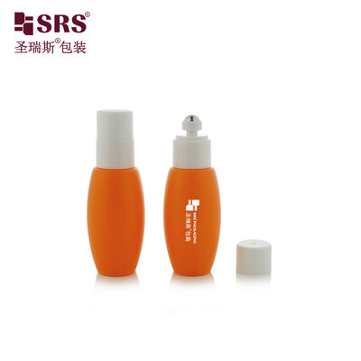 KG2-45ML Plastic HDPE Bottle With Rolle Ball For Massage Serum Liquid