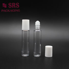 PET-8ml plastic transparent roller ball bottle for lip gloss perfume empty