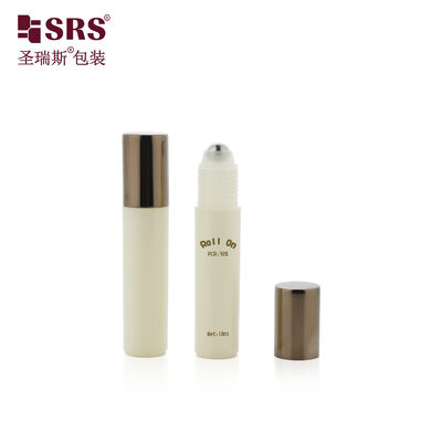 RPA-10ML Injection Custom Color PP Glossy Matte Finished Roll On Bottle For Eye Serum