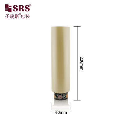 60mm PE Cosmetic Squeeze Tube with Screw Cap for Hair Conditioner
