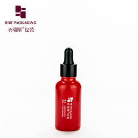 Custom Empty Painted color Glass dropper bottle for essence and oil