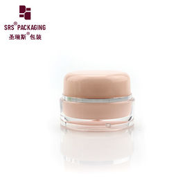 beauty pink acrylic face care gel mask high quality plastic jar