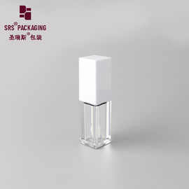 7ml clear transparent injection plastic skin care mini lip gloss tube