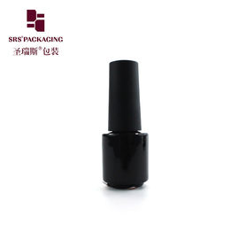 empty luxury 3ml mini paint black glass polish nail container