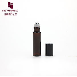 amber plastic PET empty mini 10ml elegant roll on lipgloss