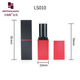 square shape 3.5g cosmetic elegant wholesale lipstick packaging tube