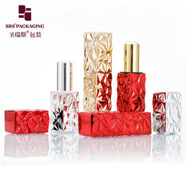 3.5g unique design shiny red gold silver luxury empty lipstick container