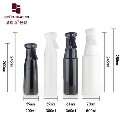 empty high quality customized plastic PET fine mist bottle spray atomizer