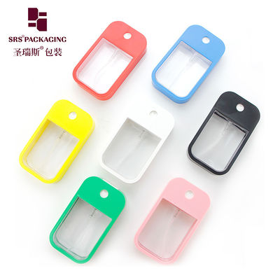 45ML card shape customized color beauty hair mist spray bottle