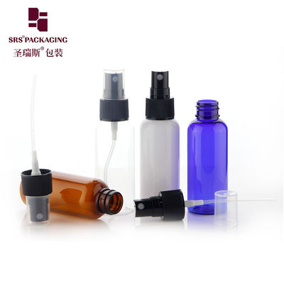50ml air freshener round PET refillable spray hand washing liquid bottle