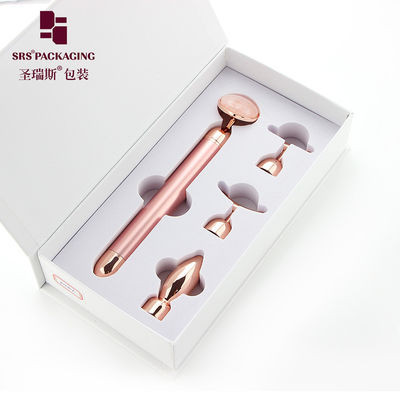 cosmetic packaging luxury jade massage head vibrator electric beauty bar
