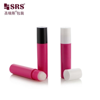 1/3 OZ Stock White Color Plastic PP Anti-Itch Liquid Roller Ball Bottle 10ml