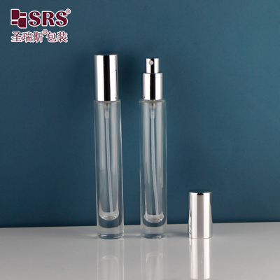 Round Thick Wall Perfume Fragrance Empty Glass Spray Bottle 10ml