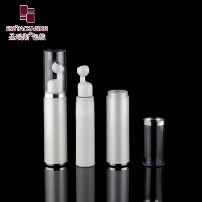 Acrylic Empty Plastic Elegant Eye Serum Roll On Bottle Massage Airless Rollers Container 10ml