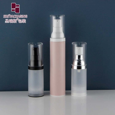 15ml 30ml 50ml Empty PP Plastic Translucent Recyclable Foundation Airless Plastic Pump Bottles