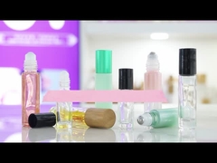 BLPM Custom 10ml clear thick wall glass roll on bottle for perfume essential oil