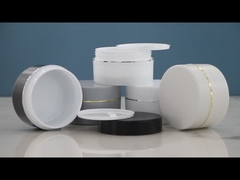 SRSJK Glossy Matte In Mold Plastic PCR Cream Jar PP