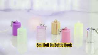 Watch: Shengruisi packaging DH-8ml plastic roll on bottle with hook Showcase