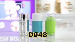 D048 Plastic PP PCR Recycled Deodorant Stick Container