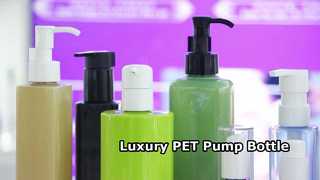 PET Lotion Bottle See Why Choose Luxury Facial Gel Paint Relief Cream Plastic PET Pump